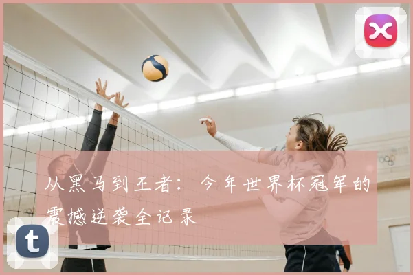 从黑马到王者:今年世界杯冠军的震撼逆袭全记录